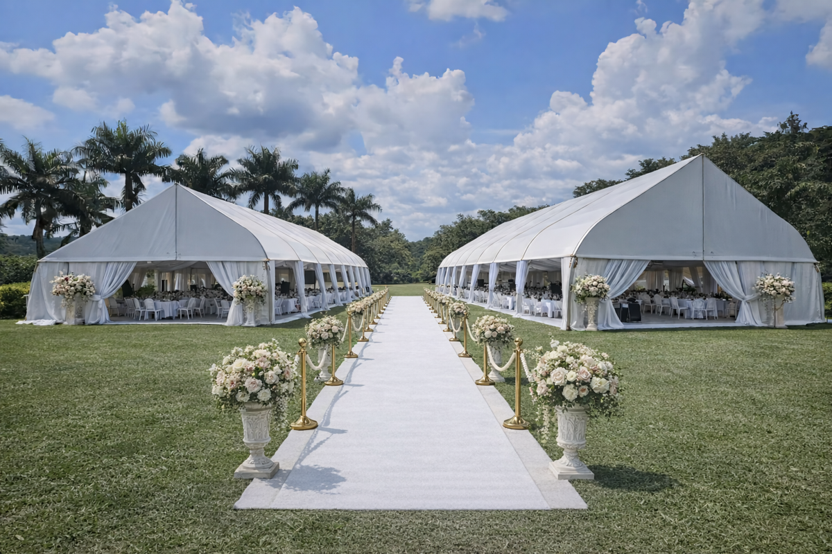 Event planning and management Pavilion events ug Tent hire setup