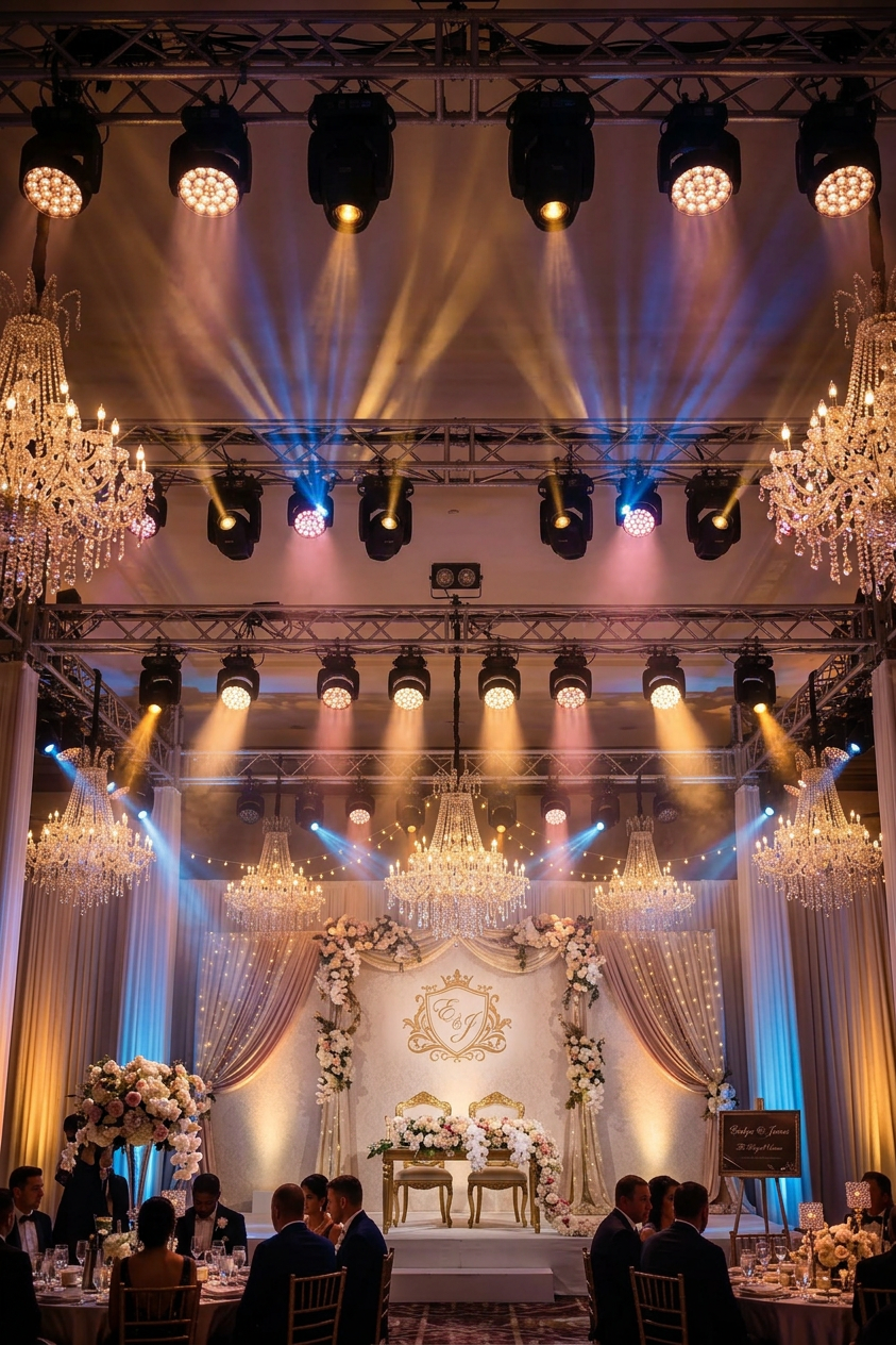 Stage SetupPavilion events and more tents for events, led screens and mobile toilets for events